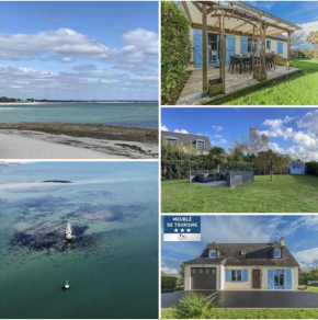 Belle maison rénovée, 700m de la plage, grand jardin, classée meublé de tourisme 3 étoiles